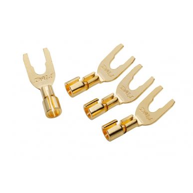 Разъем акустический Dali SPADE LUGS GOLD (4 pcs)